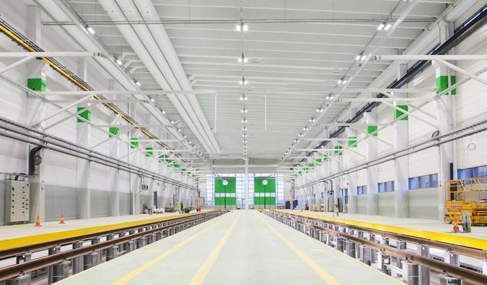Nave de mantenimiento de VR