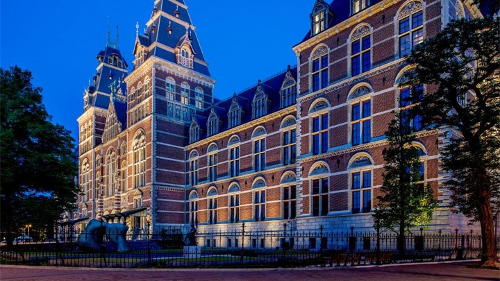 Fachada del Rijksmuseum