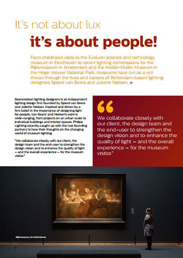 Museum lighting trends