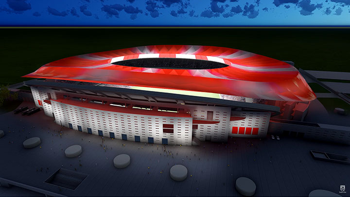 La iluminación más innovadora para el mejor estadio del mundo