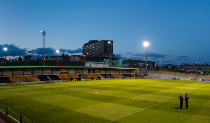 Club de fútbol Portugalete Iluminación deportiva