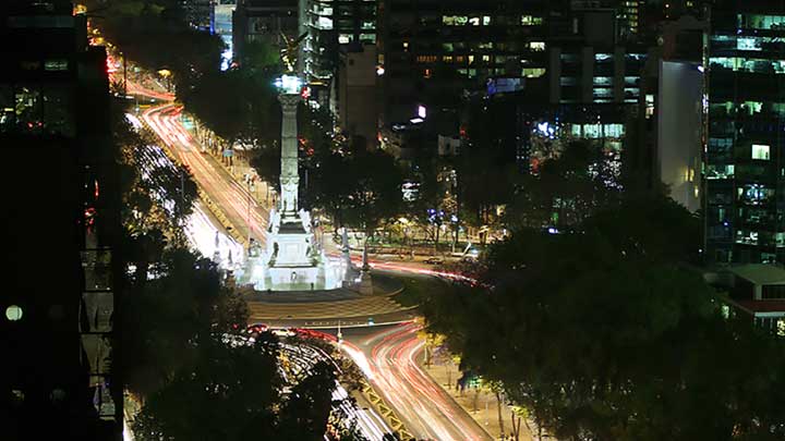 Paseo de la Reforma, más deslumbrante que nunca.