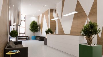 La iluminación energéticamente eficiente con detección de presencia reduce los costes de energía.